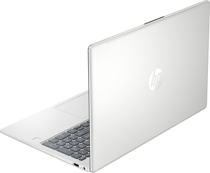 Ноутбук HP 15-fd0180ua 15.6" FHD IPS AG, Intel 7-150U, 24GB, F1TB, UMA, DOS, сріблястий