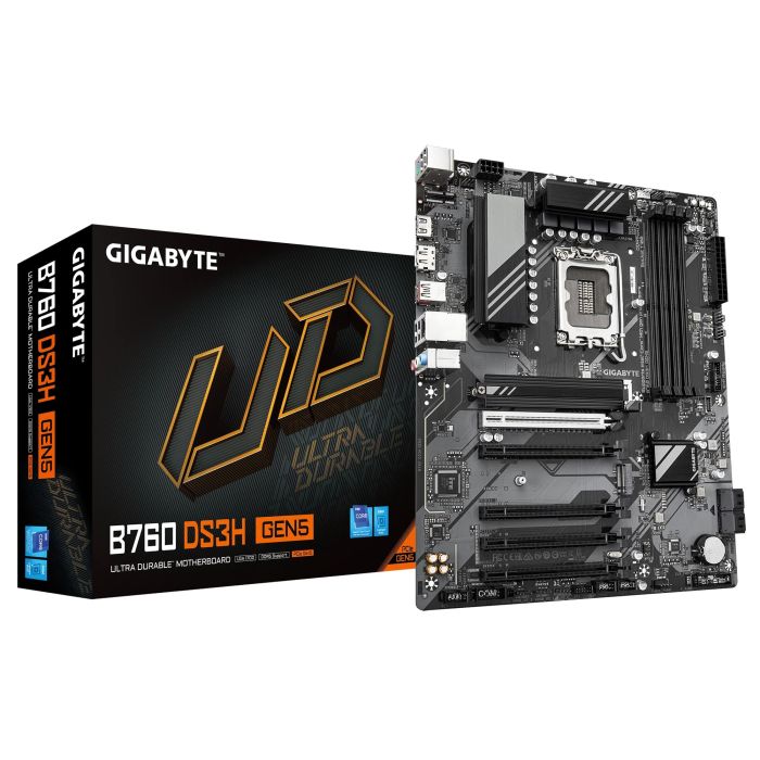 GIGABYTE Motherobard B760 DS3H GEN5 B760 s1700 4xDDR5 M.2 HDMI DP