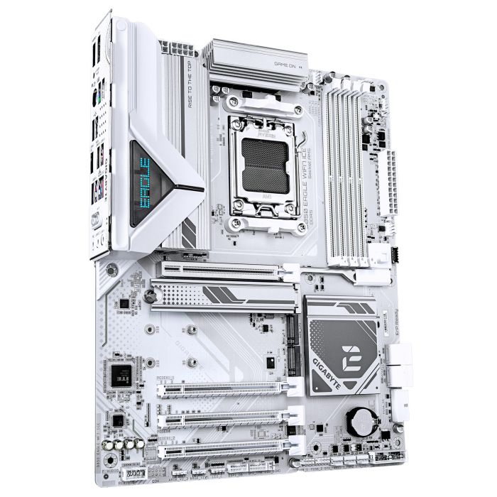 GIGABYTE Motherboard B850 EAGLE WF7 ICE sAM5 B850 4xDDR5 M.2 Wi-Fi BT HDMI DP ATX