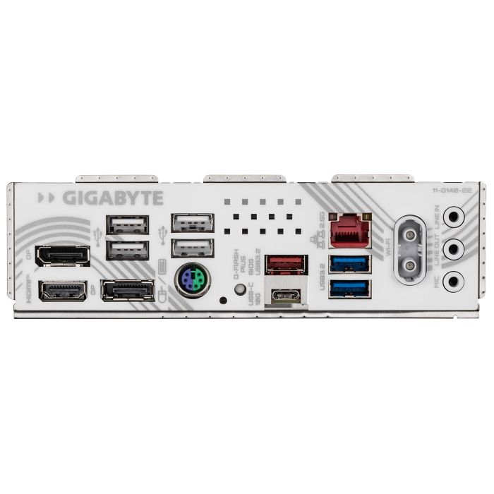 GIGABYTE Motherboard B850M EAGLE WF6E ICE sAM5 B850 4xDDR5 M.2 Wi-Fi BT HDMI DP mATX