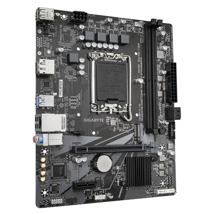GIGABYTE Motherboard H610M K V2 s1700 H610 2xDDR5 HDMI DP mATX