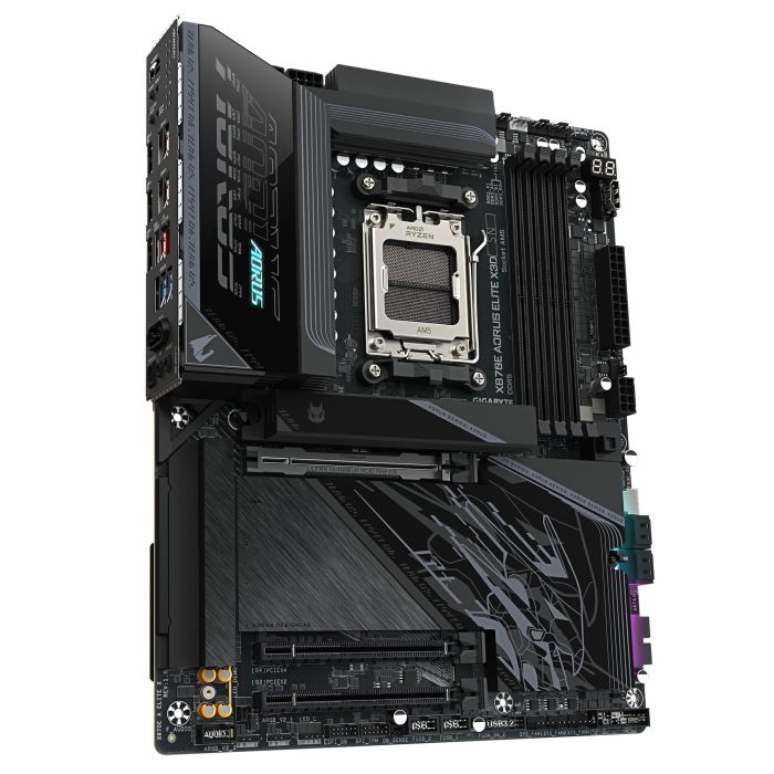 GIGABYTE Motherboard X870E A ELITE X3D sAM5 X870 4xDDR5 M.2 Wi-Fi BT HDMI DP ATX