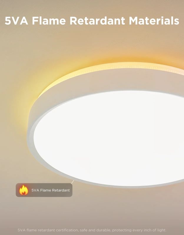 Потолочний світильник Govee 38cm Smart Ceiling Light Pro, RGBICWW, WI-FI/Bluetooth, білий
