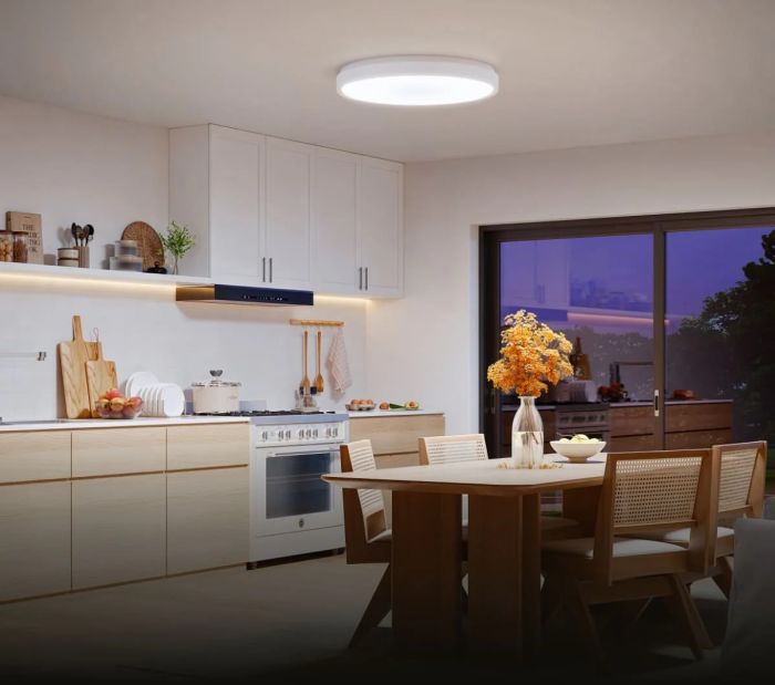 Потолочний світильник Govee 38cm Smart Ceiling Light Pro, RGBICWW, WI-FI/Bluetooth, білий