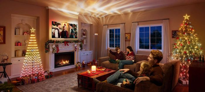 Govee H60B0 Uplighter Floor Lamp, 1000Lm, RGBWW+RGBIC+WW, WI-FI/Bluetooth, чорний