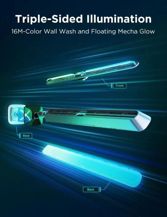 Набор адаптивного подствечивание Govee H6048 Govee Gaming Light Bars Pro, RGBIC, WI-FI/Bluetooth, чорний