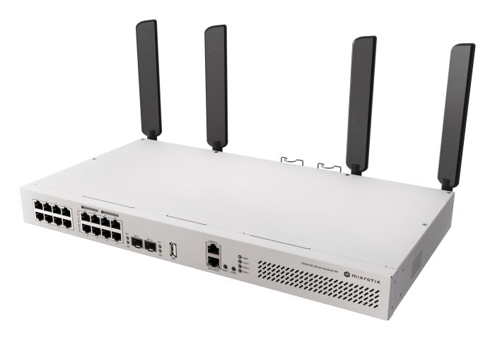 MikroTik Cloud Router Switch CRS418-8P-8G-2S+5axQ2axQ-RM