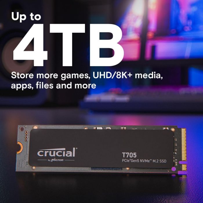 Накопитель SSD Crucial M.2 1TB PCIe 5.0 T705