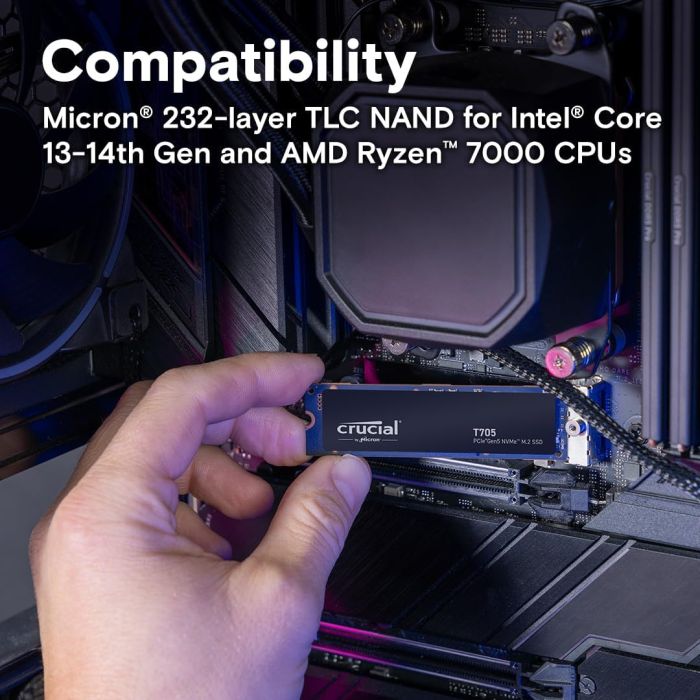 Накопитель SSD Crucial M.2 1TB PCIe 5.0 T705