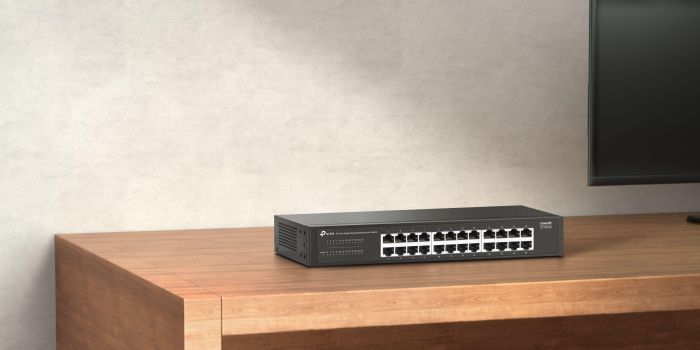 Коммутатор TP-LINK  24xGE, Неуправляемый TP-Link LS1024G