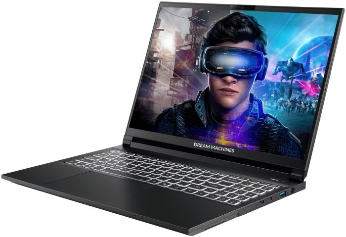 Ноутбук Dream Machines RT5070-15 15.6FHD+ IPS, AMD AI 9 HX 370, 32GB, F2TB, NVD5070-8, DOS, чорний