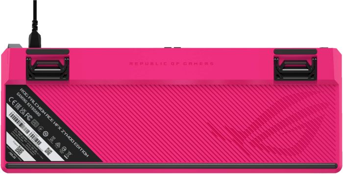 ASUS Keyboard mechanical ROG Falchion Ace HFX, 68key, HFX Magnetic Switches, USB-A, EN, RGB, ZywOo Ed.
