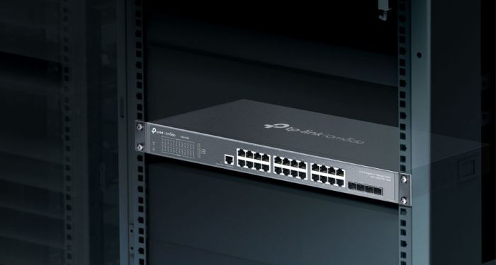 Комутатор TP-LINK  24xGE, 4xSFP+, Керований L2 TP-Link SG3428X