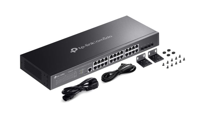 Коммутатор TP-LINK  24x2.5GE, 4xSFP+, Керований L2 TP-Link SG3428X-M2