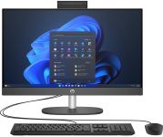 Комп'ютер персональний моноблок HP 240-G10 23.8" FHD IPS AG, Intel i3-N300, 16GB, F512GB, UMA, WiFi, кл+м, 3р, Win11P, чорний