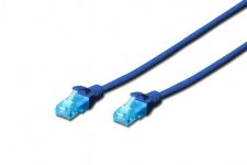 Патч-корд 2E CAT 5e, UTP, 5м, 26AWG, RJ45, 7/0.16, Cu, LSZH, синій