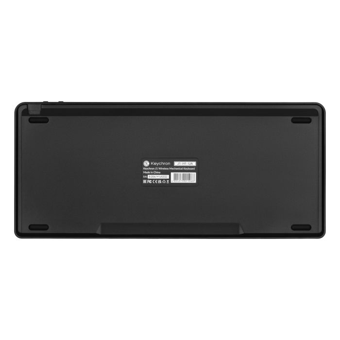 Клавиатура механическая Keychron J1 82Key, K pro Red, WL/BT/USB-A, QMK, Hot-swap, EN/UKR, RGB, черный