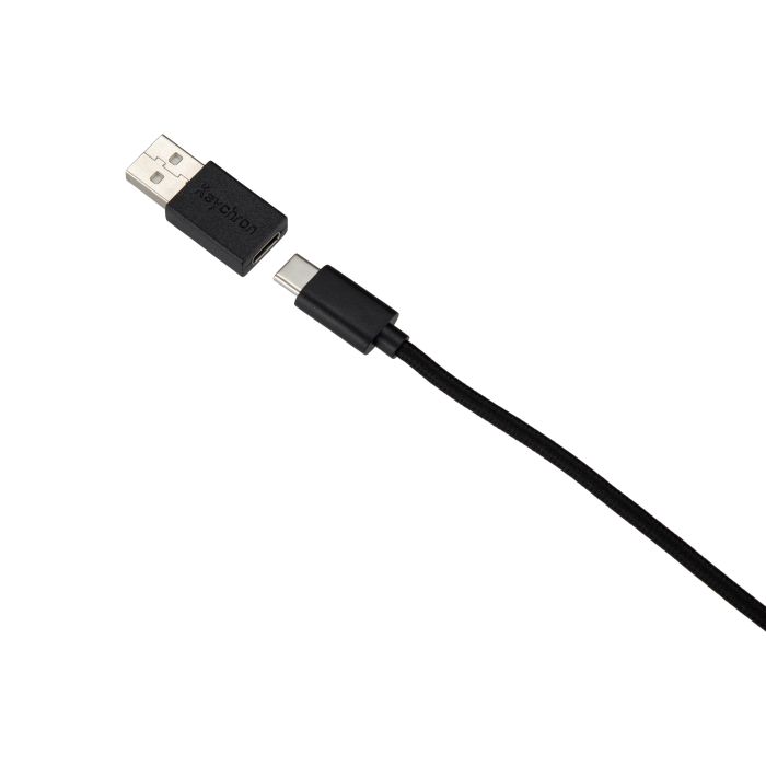 Mechanical keyboard Keychron C3 Pro V2 87Key, K pro Brown, USB-A, QMK, Hot-swap,8K, EN/UKR, RGB, black