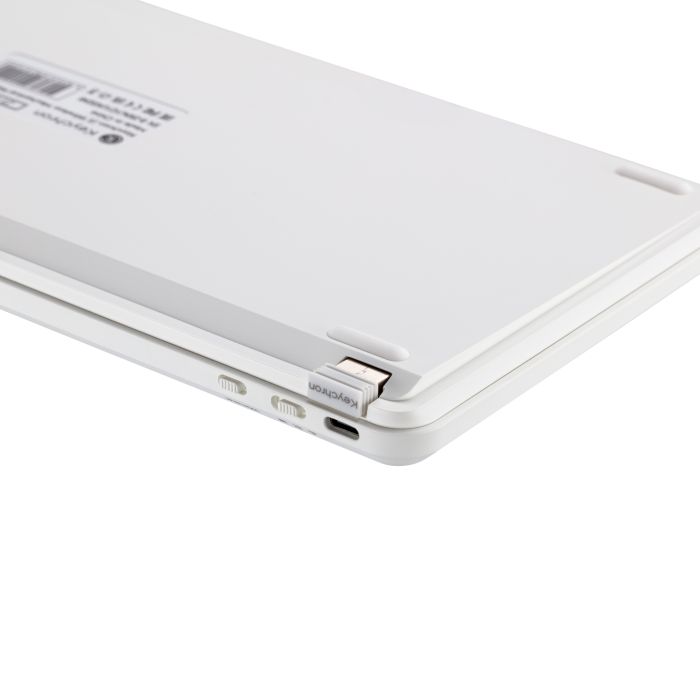 Mechanical keyboard Keychron J1 82Key, K pro Red, WL/BT/USB-A, QMK, Hot-swap, EN/UKR, RGB, white