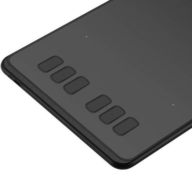 Graphical tablet 6.3"x3.9" , microUSB, black Huion H640P