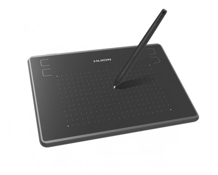 Graphical tablet 4.8"x3" , microUSB, black Huion H430P