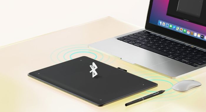 Графічний планшет Huion 10.5"x6.25" Inspiroy Frego M, BT, USB-C, чорний