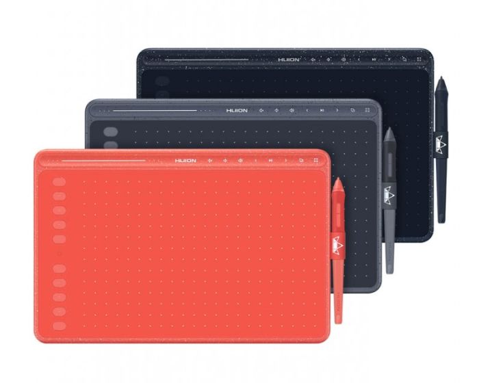 Графічний планшет  10"x6.35" , USB-C, сірий Huion HS611