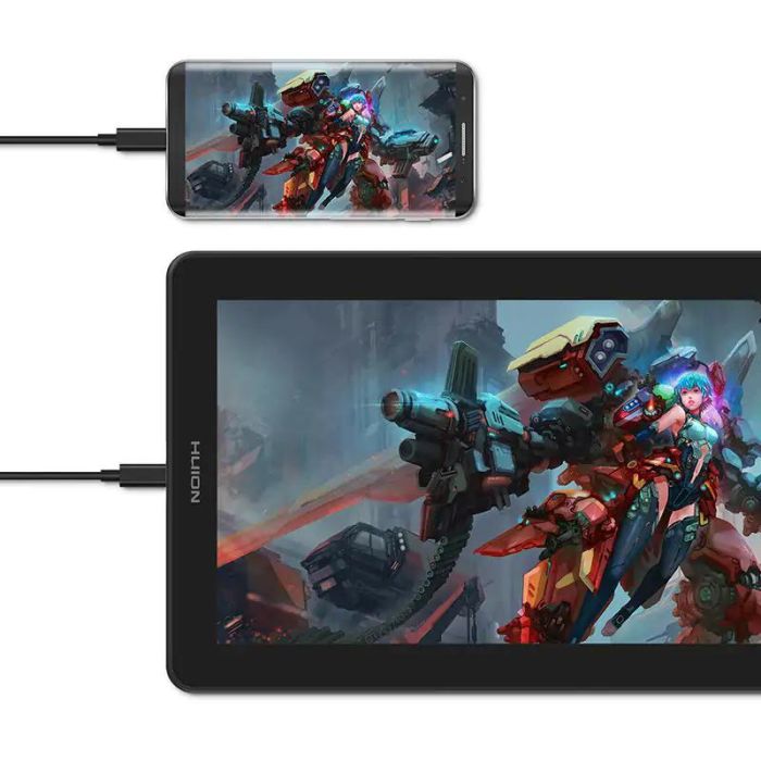 Графический монитор Huion 13,3" Kamvas 13, USB-C, черный