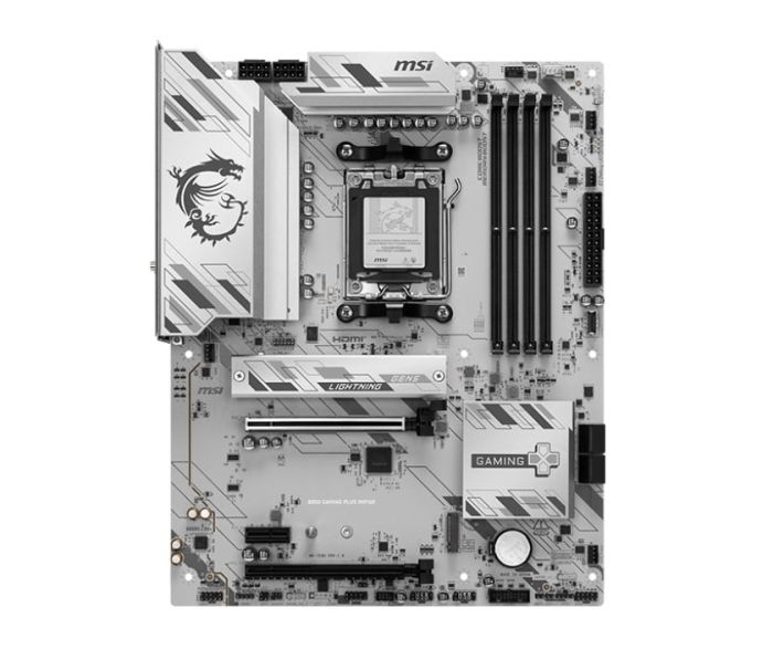 Материнcкая плата MSI B850 GAMING PLUS WIFI6E sAM5 B850 4xDDR5 M.2 HDMI DP WiFi BT ATX