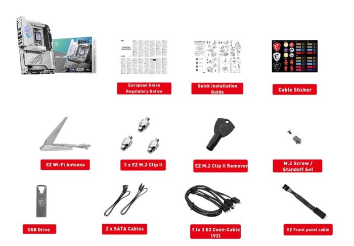 Материнcька плата MSI MPG Z890 EDGE TI WIFI s1851 Z890 4xDDR5 M.2 HDMI WiFi BT ATX