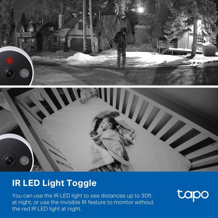 IP-Камера TP-LINK Tapo Tapo C120 2K N300 microSD motion detection