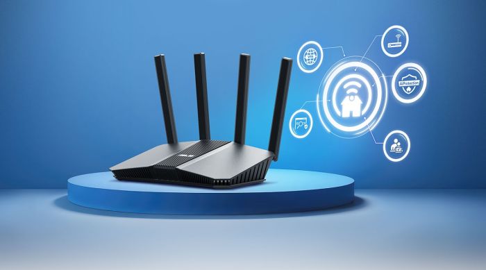 Маршрутизатор ASUS RT-BE55 BE3600  4xGE LAN, 2,5xGE WAN, MESH