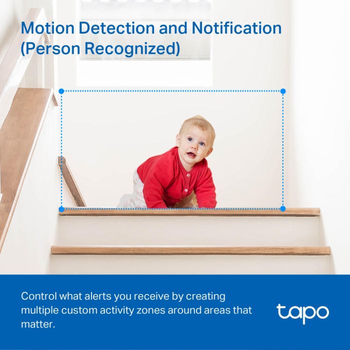 IP-Камера TP-LINK Tapo C210P2 3MP N300 microSD motion detection