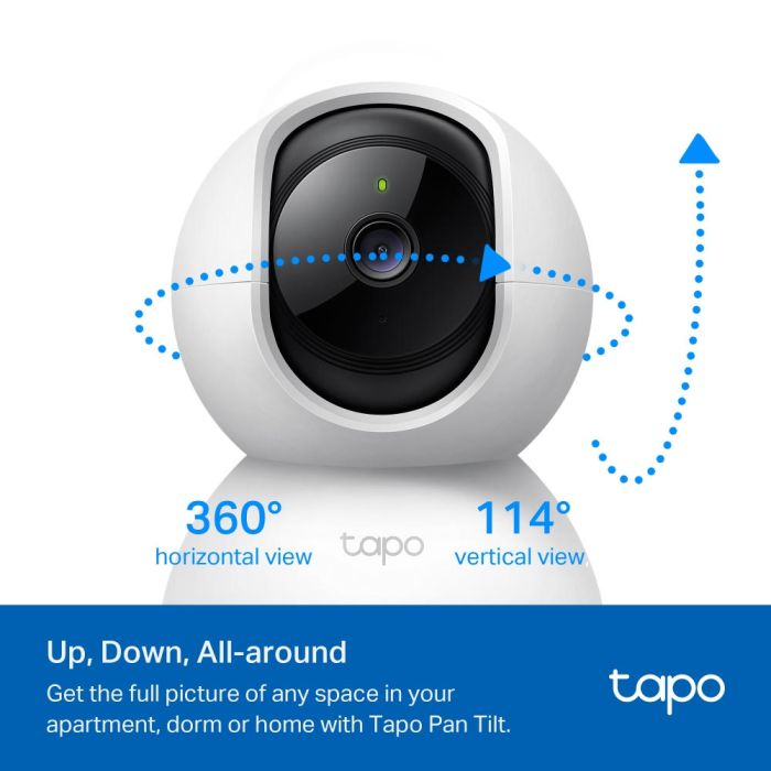 IP-Камера TP-LINK Tapo C210P2 3MP N300 microSD motion detection