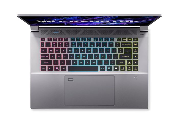 Acer Notebook Predator Triton Neo 16 PTN16-51 16" WQXGA, Intel U7-155H, 16GB, F1TB, NVD4060-8, Lin, silver