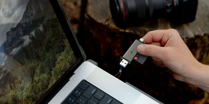 USB-Концентратор    1xSD, 1x-microSD, USB TypeC&A TP-Link UA430D