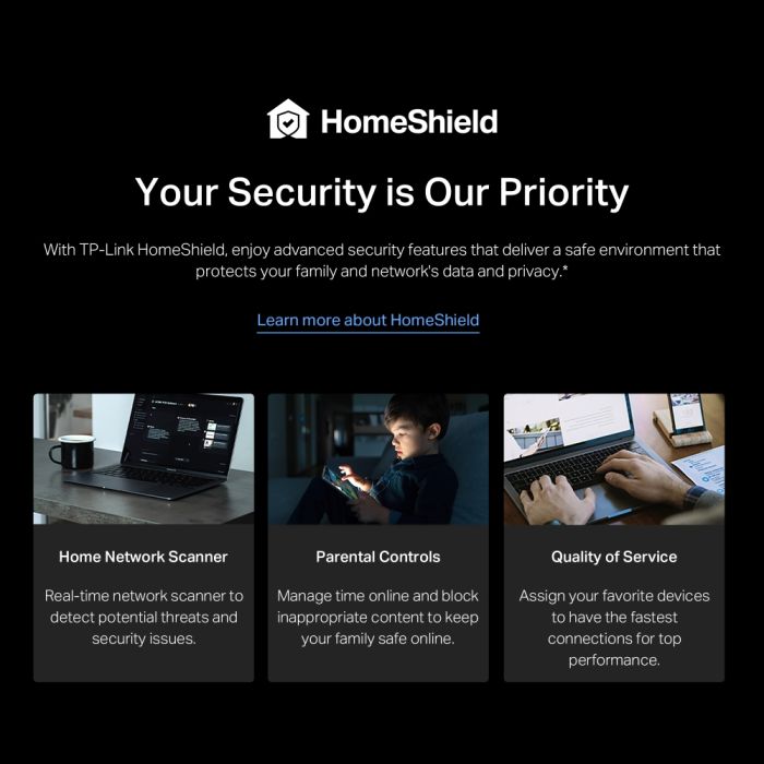 Маршрутизатор TP-LINK Archer BE230 BE3600, 3xGE LAN, 2.5xGE LAN, 2.5xGE WAN, 1xUSB3.0 MESH
