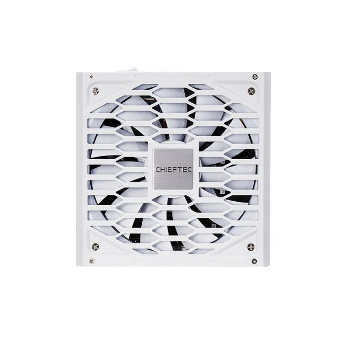 Блок живлення CHIEFTEC Vega M  (750W), >90%, 80+ Gold, 135мм FDB, 1xMB 24pin(20+4), 2xCPU 8pin(4+4), 3xMolex, 6xSATA, 4xPCIe 8pin(6+2), 1xPCIe GEN5 16pin, Fully Modular, White