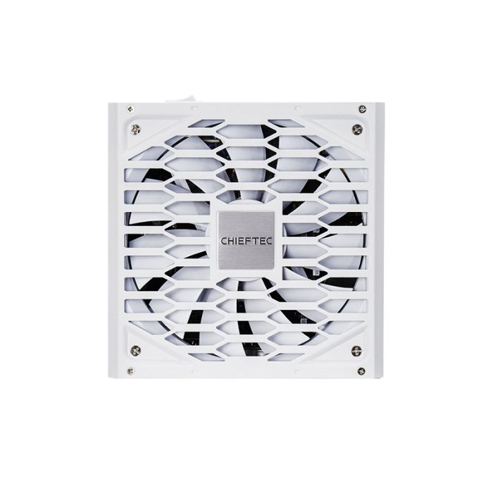 Блок живлення CHIEFTEC Vega M  (850W), >90%, 80+ Gold, 135мм FDB, 1xMB 24pin(20+4), 2xCPU 8pin(4+4), 3xMolex, 6xSATA, 4xPCIe 8pin(6+2), 1xPCIe GEN5 16pin, Fully Modular, White