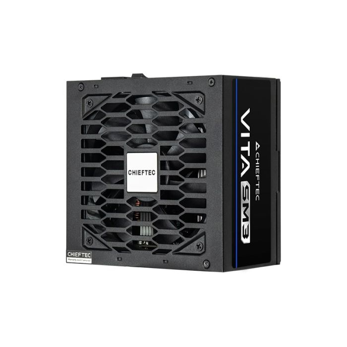 Блок живлення CHIEFTEC Vita SM3  (750W), >85%, 80+ Bronze, 120мм, 1xMB 24pin(20+4), 2xCPU 8pin(4+4), 3xMolex, 6xSATA, 4xPCIe 8pin(6+2), 1xPCIe GEN5 16pin, Modular