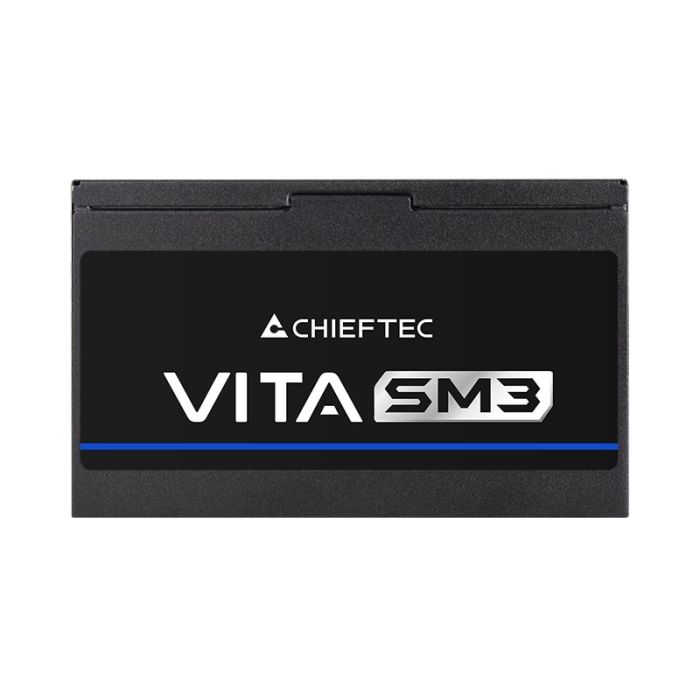 CHIEFTEC PSU Vita SM3  (850W), >85%, 80+ Bronze, 120mm, 1xMB 24pin(20+4), 2xCPU 8pin(4+4), 3xMolex, 6xSATA, 4xPCIe 8pin(6+2), 1xPCIe GEN5 16pin, Modular