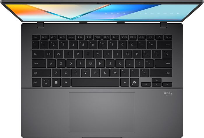 Ноутбук ASUS Vivobook S 14 M3407HA-SF099 14" WUXGA OLED, AMD R5-220, 16GB, F512GB, UMA, NoOS, Серый