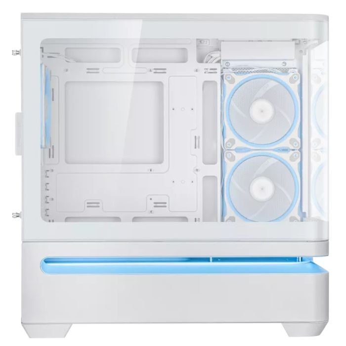 Корпус  Prime AP202 Tempered Glas ARGB, без БЖ, 2xUSB3.2, 1xUSB Type-C, Tempered Glass side, mATX, білий ASUS 90DC00P3-B19000