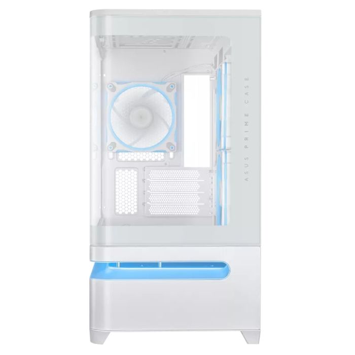 Корпус  Prime AP202 Tempered Glas ARGB, без БЖ, 2xUSB3.2, 1xUSB Type-C, Tempered Glass side, mATX, білий ASUS 90DC00P3-B19000