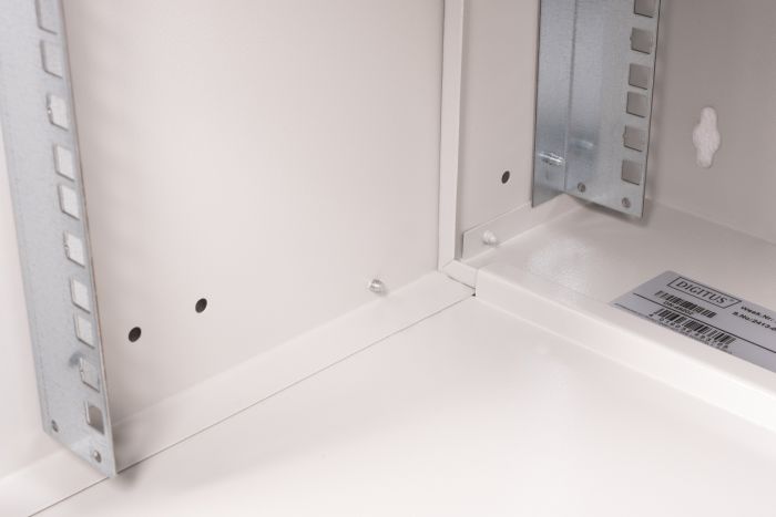 Шафа DIGITUS 19", 7U, SOHO PRO, металеві перфоровані двері, 540x400 мм, 60кг максимально, сіра