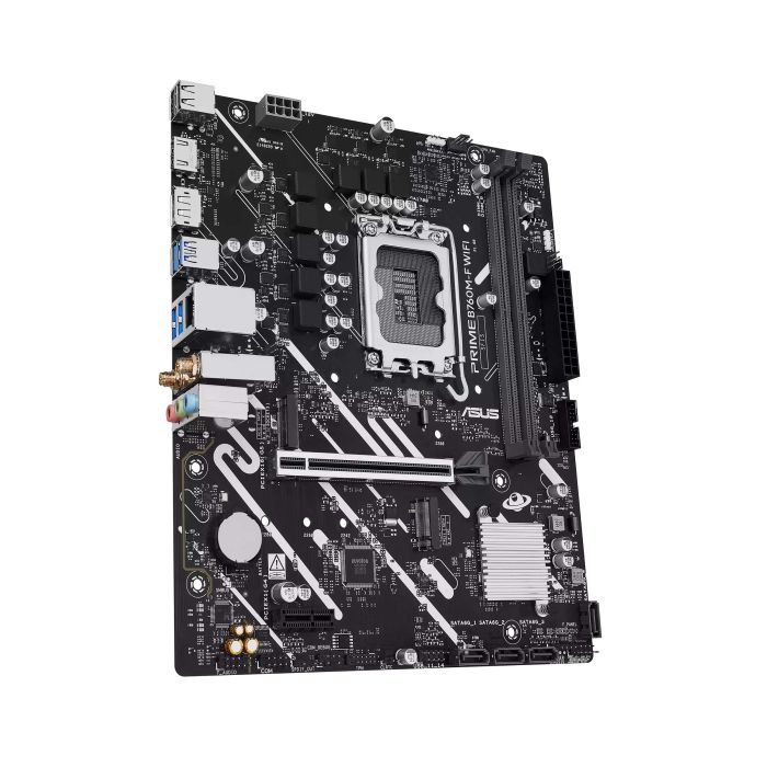 Материнcька плата ASUS PRIME B760M-F WIFI s1700 B760 2xDDR5 M.2 HDMI DP Wi-Fi BT mATX