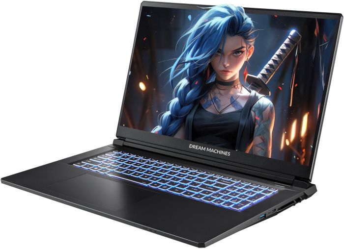 Dream Machines Notebook RG5050-17 17.3FHD IPS, Intel i7-13620H, 32GB, F2TB, NVD5050-8, DOS, black