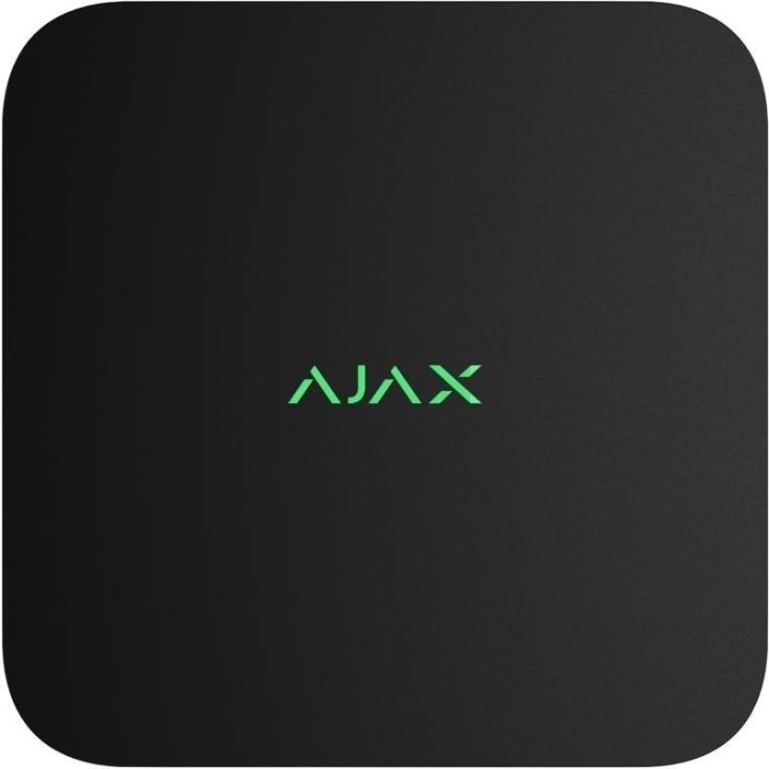 Мережевий відеореєстратор Ajax NVR DC black, 16 каналів, 12V, чорний