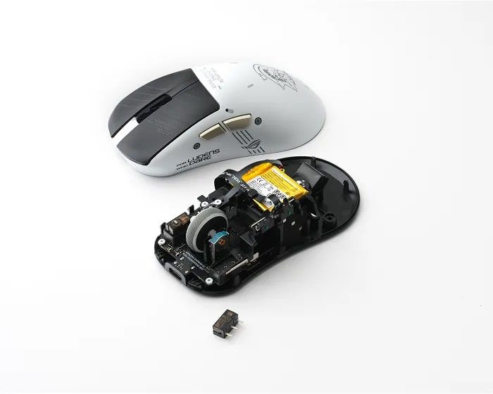 ASUS Mouse ROG Keris II Origin, RGB, USB-A/WL/BT, KJP Ed.