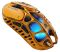 Мышь GravaStar Mercury X, BT/WL/USB-A, RGB, Battle-Worn Yellow